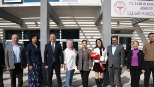 Başkan Kayserili'de tıp bayramı turu