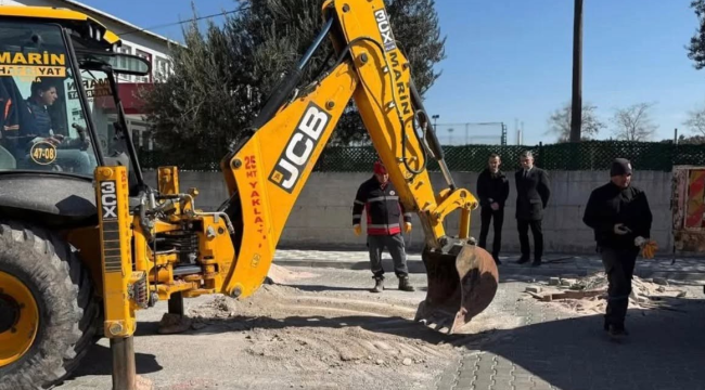 Başkan Sercan Okur çalışma yapılan sahaları gezdi