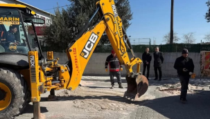 Başkan Sercan Okur çalışma yapılan sahaları gezdi