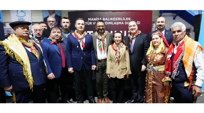 Başkanlar Manisa Balıkesirliler kültür ve yardımlaşma derneği iftarına katıldı