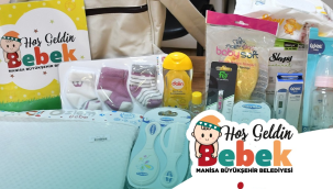 Bebek sevinci yaşayan ailelere 'hoş geldin bebek paketi' yardımı