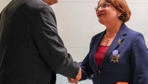 CHP lider Kuşadasındaki mitinğ için Aydın'da