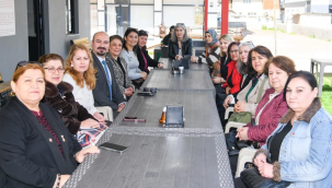 CHP'liler Gülşah Durbay Kadın Kafede buluştu