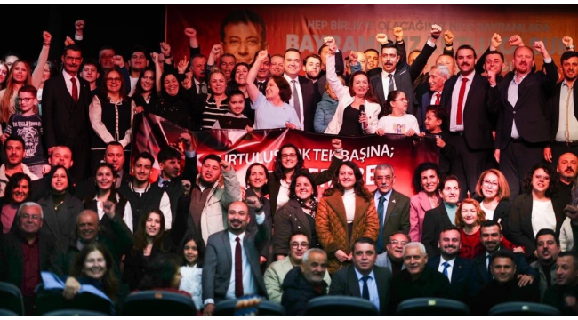 CHP Manisa il örgütü bayramlaştı