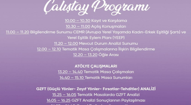 Didim'de yerel eşitlik eylem planı (YEEP) çalışmaları başlıyor