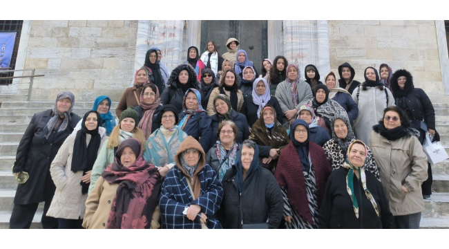 Din görevlilerinin eşlerine İstanbul gezisi