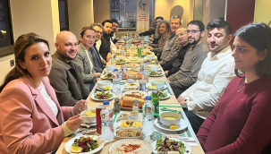 Eczacılar odası yönetimi iftarda ilçe temsilcileriyle bir araya geldi