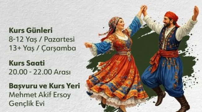 Halk oyunları kayıtları başladı