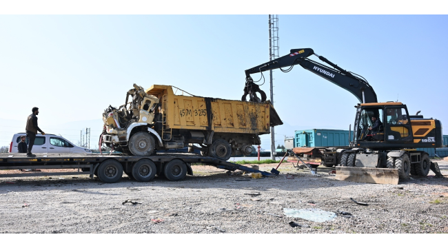  Hurda ve sahipsiz araçlar MKE'ye gönderildi