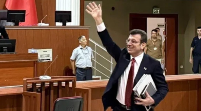 İBB duruşmasında İmamoğlu söz istedi hakim salonu terk etti
