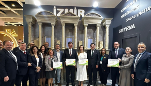 İlk kez İzmir ITB Berlin fuarından 5 ödül birden aldı