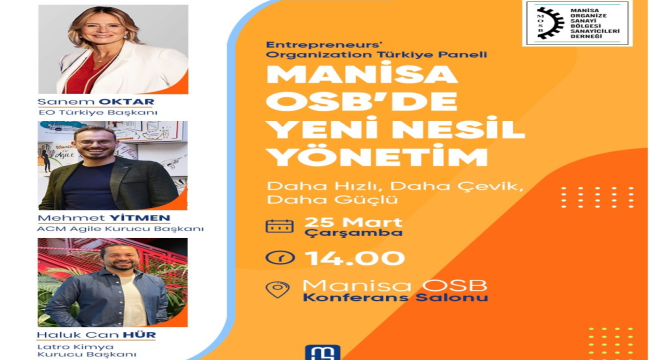 İşadamlarına Entrepreneurs organization Türkiye paneli