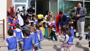 Kula'da çocuklar hem eğlendi hem öğrendi