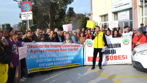 Laik eğitim isteyen onbinler alanlara çıktı