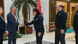 Manisa emniyet müdürlüğünde bayramlaşma