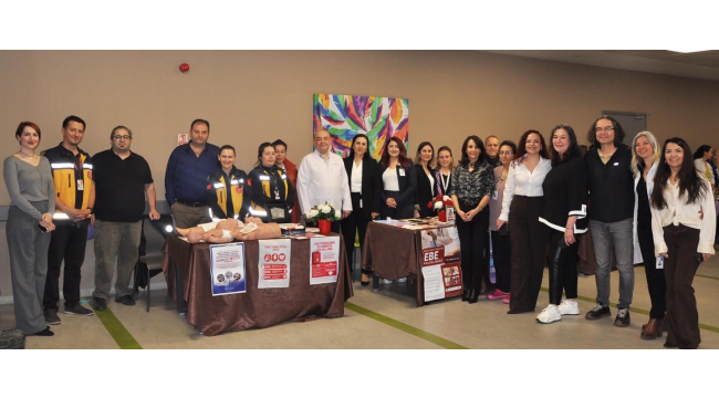 Manisa şehir hastanesi'nde, tematik bilgilendirme istasyonları kuruldu