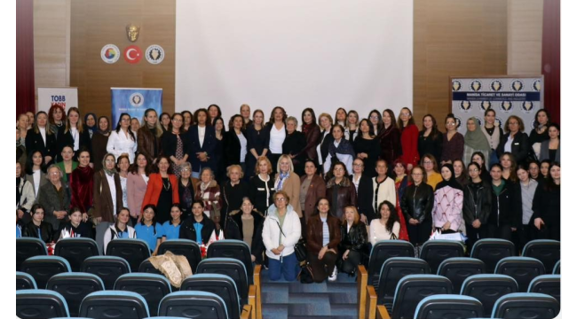 Manisalı iş kadınları 8 mart öncesi seminerde buluştu