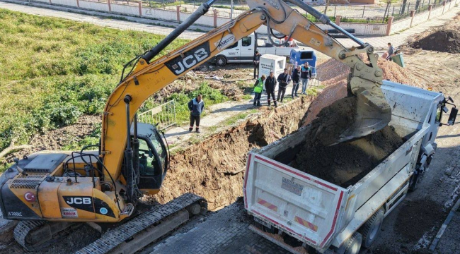 MASKİ Güzelyurt'ta ömrünü tamamlayan hatları değiştiriyor