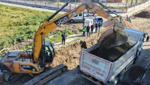 MASKİ Güzelyurt'ta ömrünü tamamlayan hatları değiştiriyor