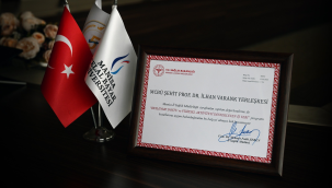 MCBÜ'ye beslenme dostu ve fiziksel aktiviteyi destekleyen iş yeri belgesi