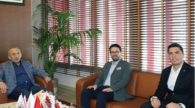 Mimar ve mühendisler oda başkanları TSO başkanı Yılmaz'ı ziyaret etti