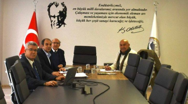 OSB yönetimi mart ayı ilk toplantısını yaptı