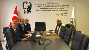 OSB yönetimi mart ayı ilk toplantısını yaptı