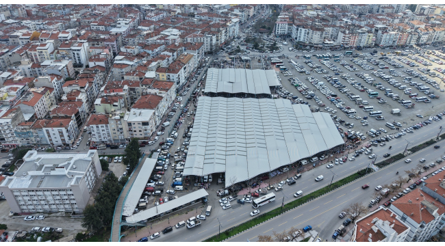 Perşembe pazarında altyapı sorunu çözüldü