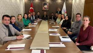 Pilot oda başkanla ve sekreterlerin katıldığı toplantı yapıldı