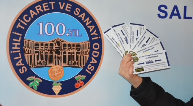 Salihli TSO'dan Ramazan yardımı çekler dağıtıldı