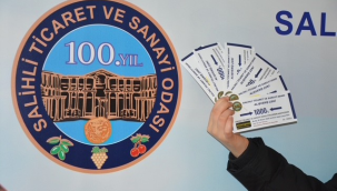 Salihli TSO'dan Ramazan yardımı çekler dağıtıldı