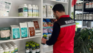 Sarıgöl'de gübre ve zirai ilaç satış noktaları denetlendi