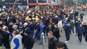 Soma'da maden işçilerinin eylemi sürüyor