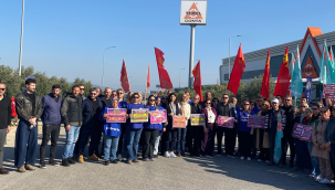 Temel Conta'da 446 gündür grevde bulunan işçilerin direnişi sürüyor