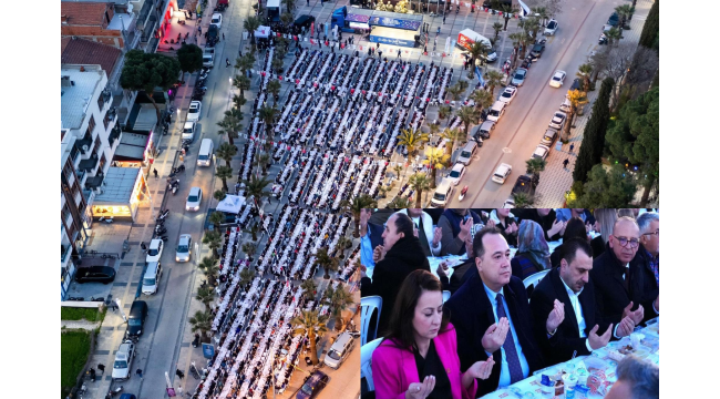 Turgutlu'da muhteşem gönül sofrası