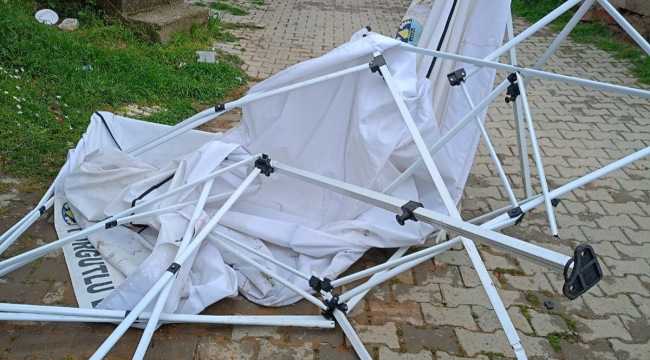 Ücretsiz taziye çadırlarına zarar verenler uyarıldı