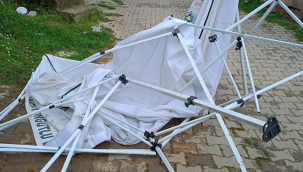 Ücretsiz taziye çadırlarına zarar verenler uyarıldı