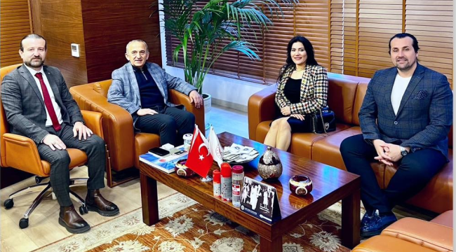 Ziyarette kentin spor alanındaki gelişmeleri ele alındı