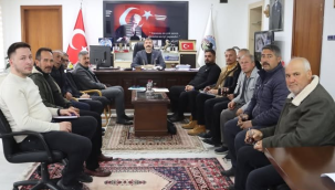 Ziyarette mahalle sorunları ele alındı