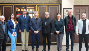 Ziyarette ortak yapılacak çalışmalar ele alındı