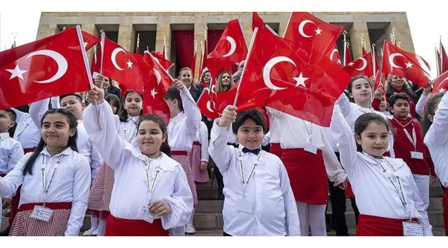 23 Nisan coşkusu her yerde 