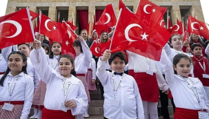 23 Nisan coşkusu her yerde 