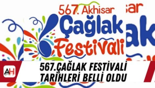 567.Çağlak festivali tarihleri belli oldu