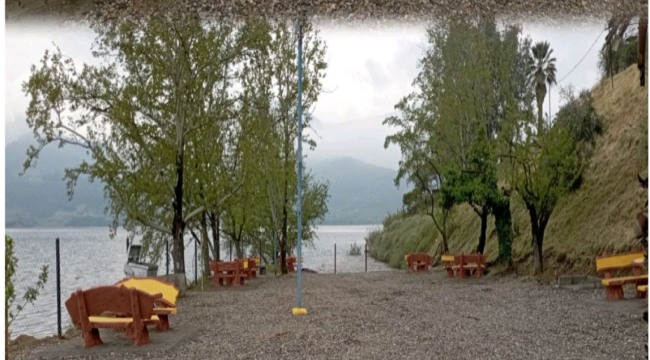 Afşar barajı mesire alanı yenileniyor