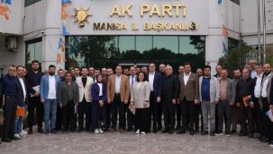 AKP Manisa il başkanlığının aylık olağan toplantısı