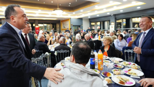 Başkan Dutlulu'da 25. geleneksel dayanışma ve paylaşma yemeğine katıldı