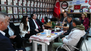 Başkan Dutlulu şehit ve gazi derneklerini ziyaret etti