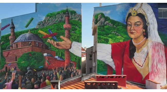 Başkan Dutlulu, ''sokaklarımız sanatla renkleniyor''