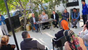 Başkan Okur mahalle ziyaretlerini sürdürüyor