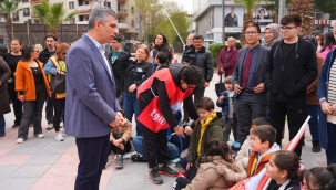 Başkan Sercan Okur ve eşide destek verdi